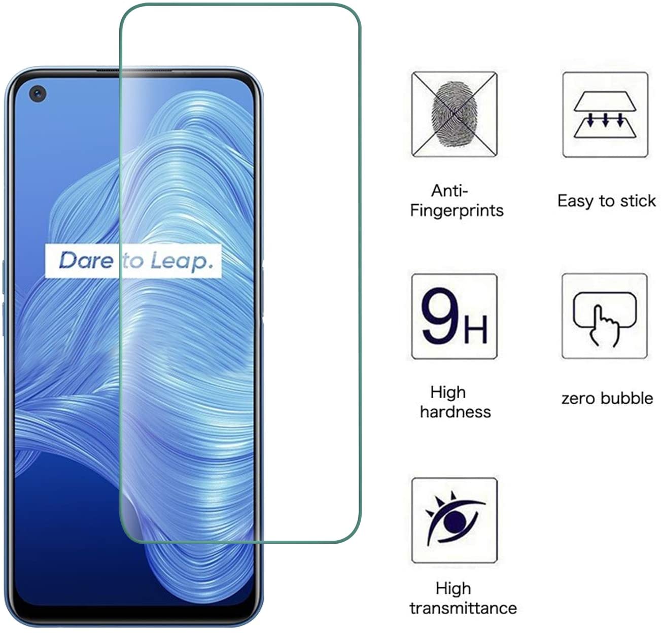 Realme Gt 6 - Tempered Glass For Realme 6 7