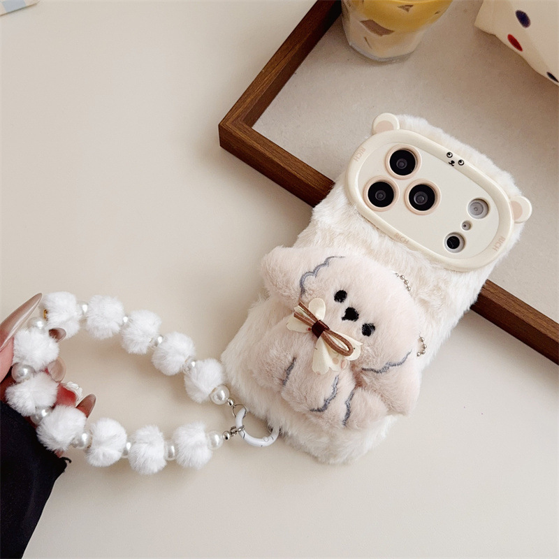 3D Cartoon Bowknot Puppy Warm  - огляд і ціна Apple Iphone 16