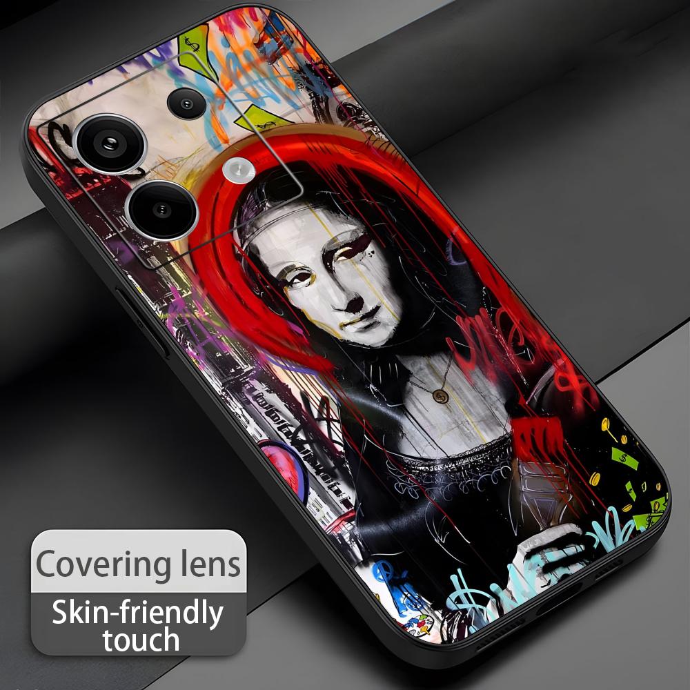 Banksy Graffiti Art  Phone Cas - огляд і ціна Xiaomi Redmi Note 14
