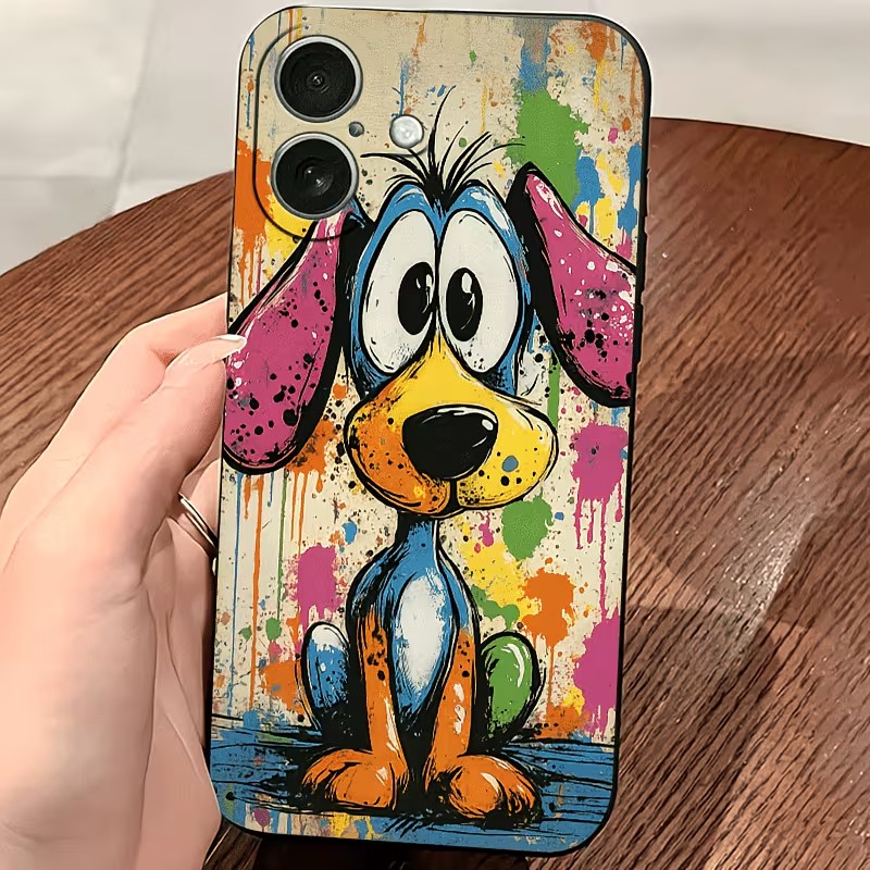 Graffiti Colored Puppy TPU Pho - огляд і ціна Apple Iphone 16