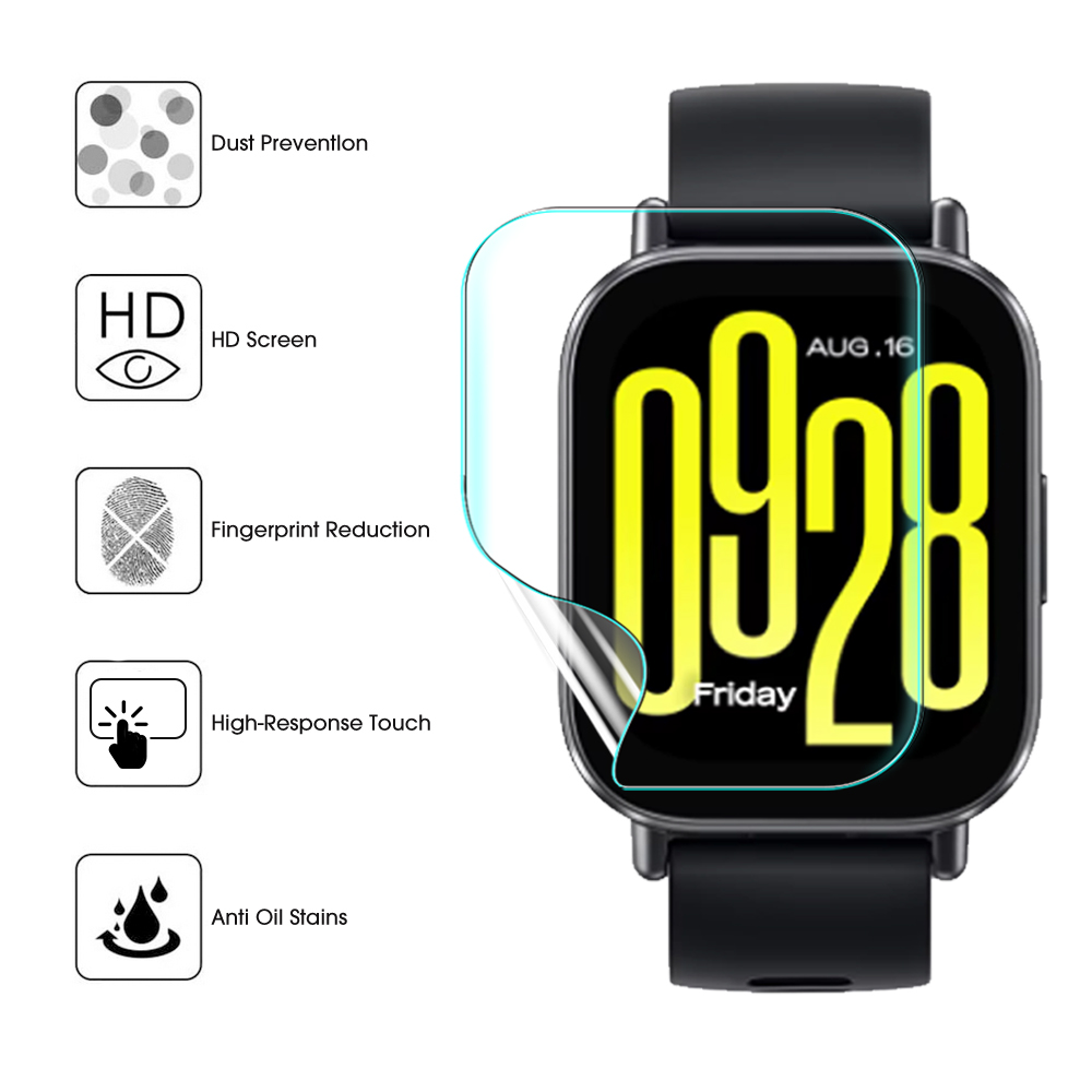Hydrogel Film For Xiaomi Redmi - огляд і ціна Smartwatch Screen Film