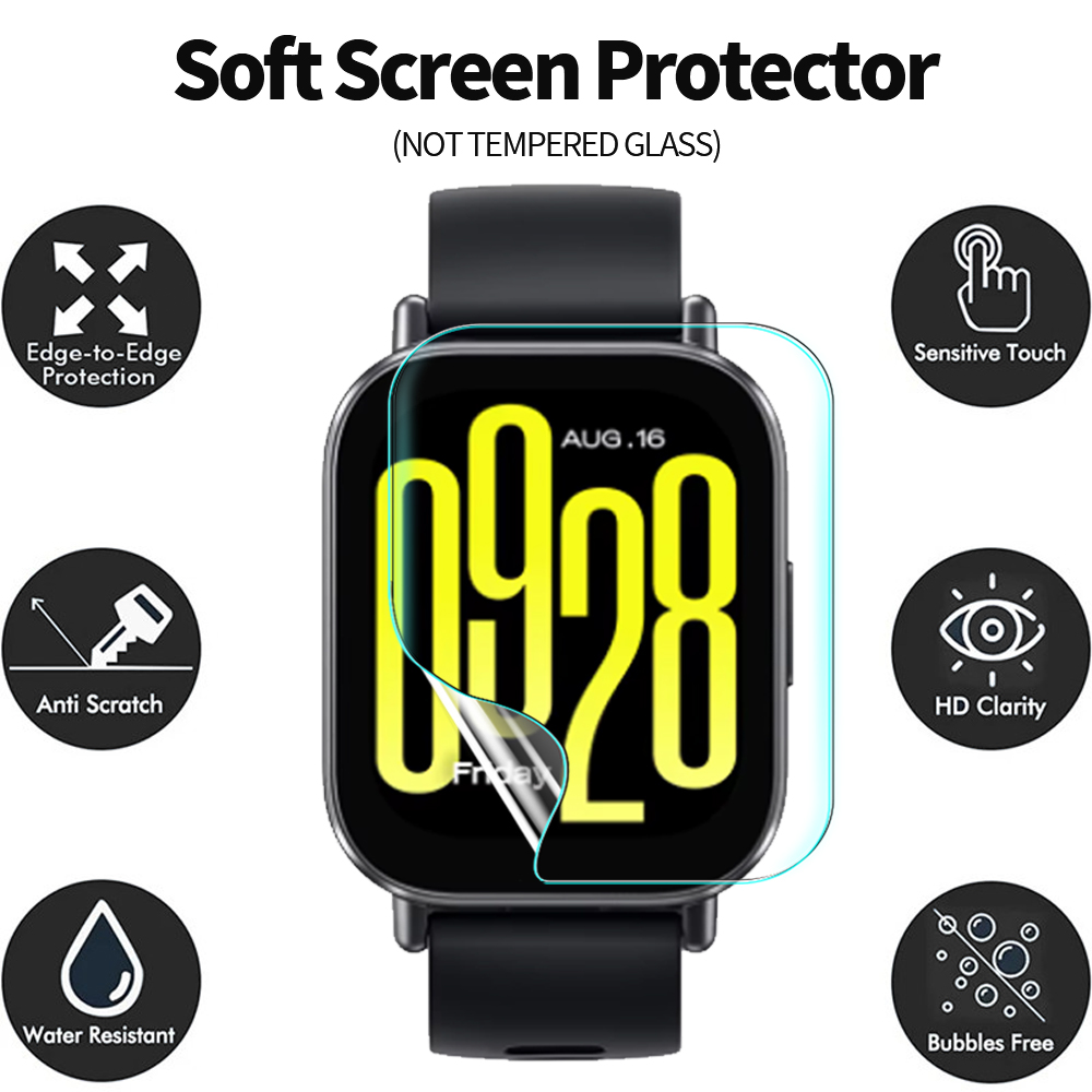 Hydrogel Film For Xiaomi Redmi - огляд і ціна Smartwatch Screen Film