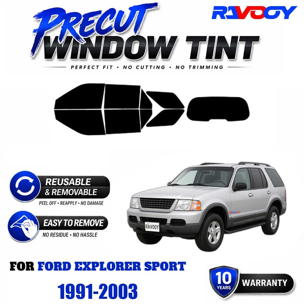 RAVOOY Precut Window Tint, Reu - огляд і ціна Air Bubble Remover