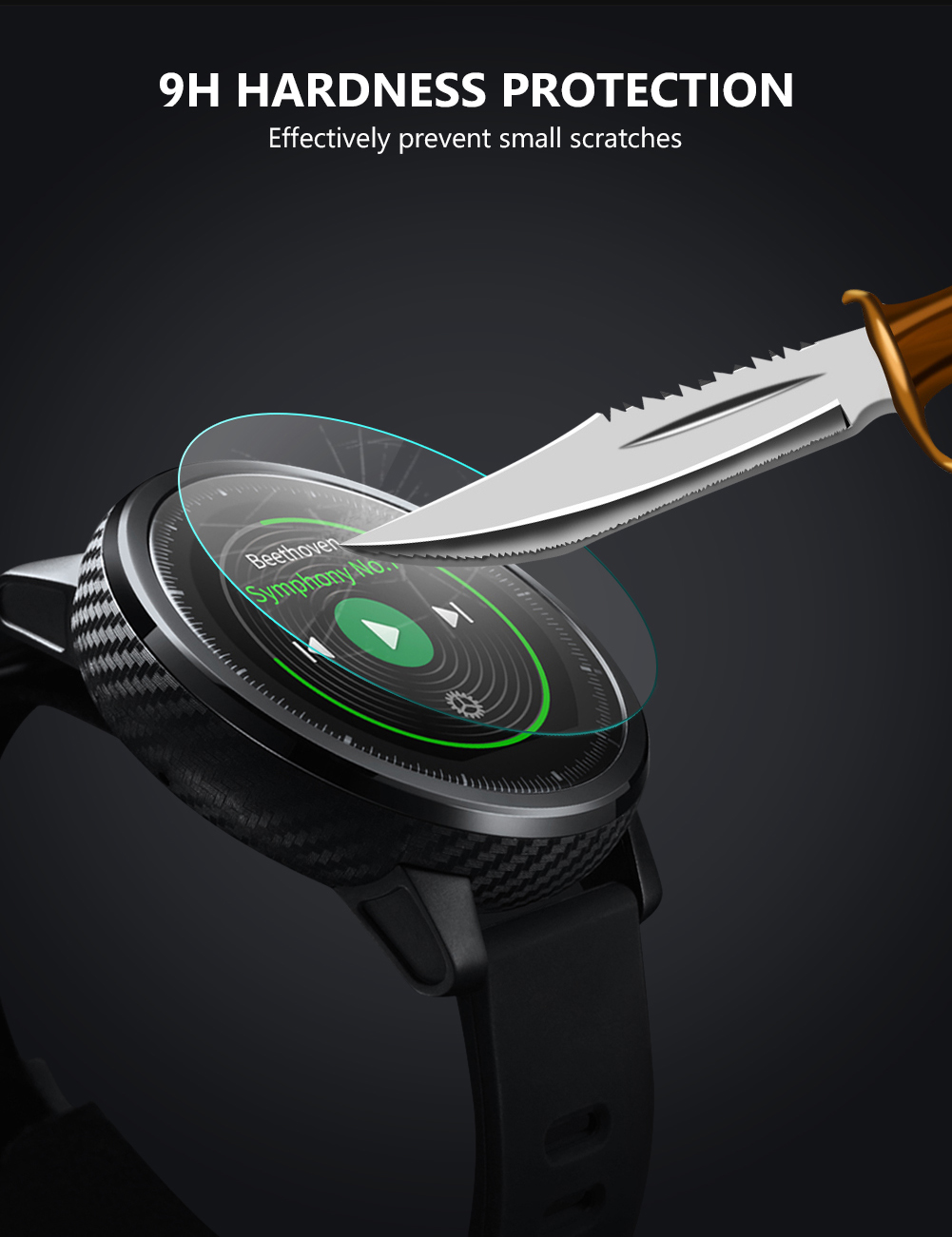 2PACK Round Watches Tempered G - огляд і ціна Smartwatch Screen Film